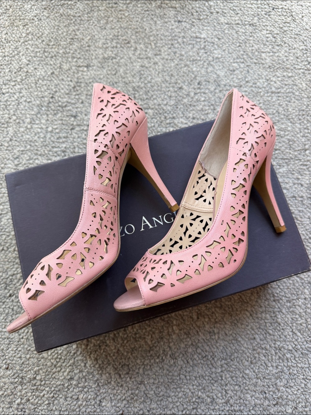 Enzo Angiolini Pink High Heels - Size 9 1/2